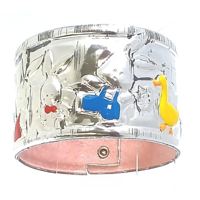 Servilletero Plata Infantil Esmalte