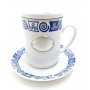 Taza Infusion Porcelana Decorado Celta
