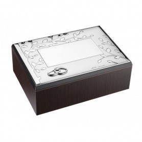 Bilaminated Silver Jewelry Box