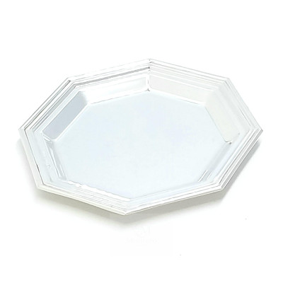 Bandejita Plata Octogonal