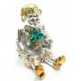 Figura Resina Plata Niño