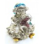 Figura Resina Plata Niña