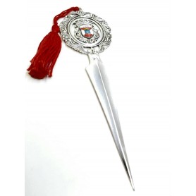 Abrecartas Plata Escudo Vigo