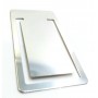 Marca Paginas Plata Rectangular Liso