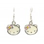 Pendientes Plata Gatita