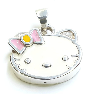 Colgante Plata Gatita