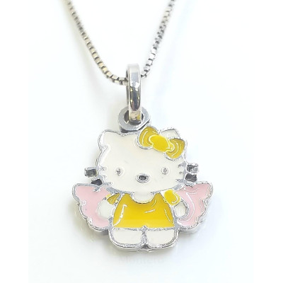 Colgante Plata Gatita