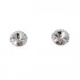Latisha Flower Pendant, Black, Rose gold plating