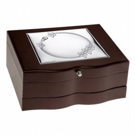 Bilaminated Silver Jewels Box