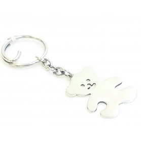 Llavero Plata Osito - Montero Regalos