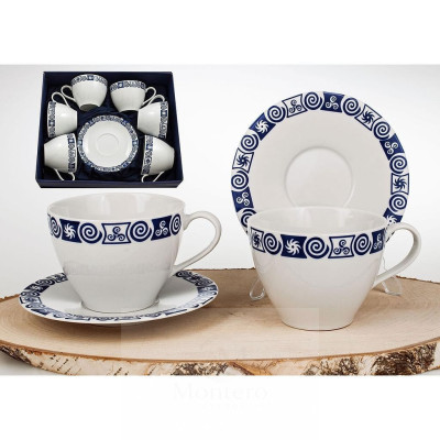 Set de Café o Té Volare 6 tazas colección Celta