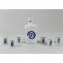 Porcelain Liquor Set with Bottle