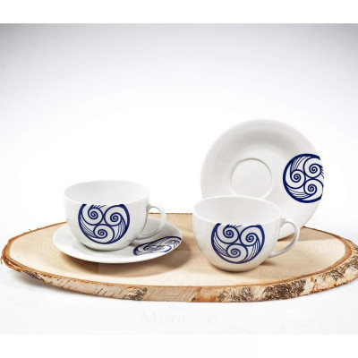 Set Desayuno Gaspar Porcelana Celta