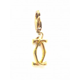 COLGANTE ORO CHARM REASA CIERRE MOSQUETON