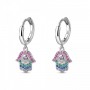 Azabache Jet Silver Pendant - F02215