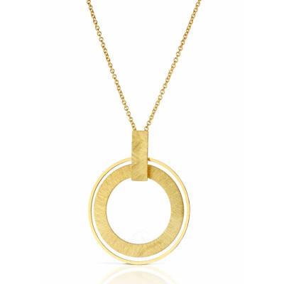 Collar Plata Chapada Mediterraneo