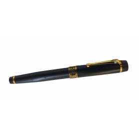 Pluma Combinada Madera Caoba con Dorado