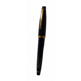 Rollerball Cross Lacada Negro Brillo