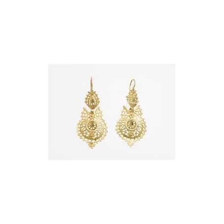 Silver Gold Earrings