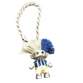 Llavero Plata Muñeco Esmalte - Montero Regalos