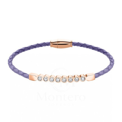 Steel Bracelet Lotus Style