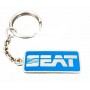 Llavero Plata Marca SEAT