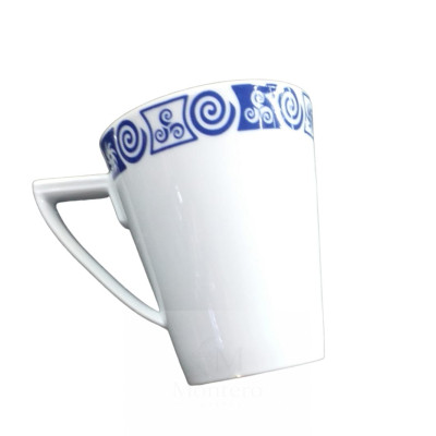 Taza Mug Porcelana Decorado Celta