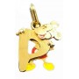 Colgante Oro Mickey Esmalte Letra P