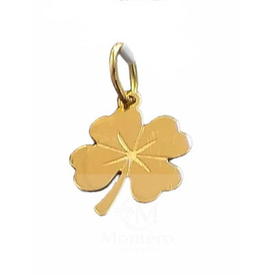 Colgante Oro Trebol