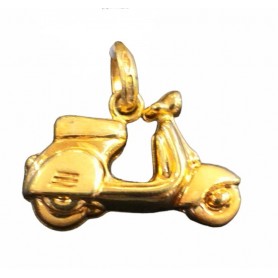 Colgante Oro Moto Vespa