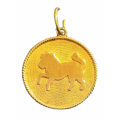 Colgante Oro Signo Zodiaco