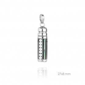 SILVER ANGEL CALLER PENDANT