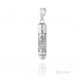 SILVER ANGEL CALLER PENDANT