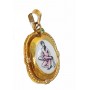 Colgante Oro Signo Zodiaco Acuario