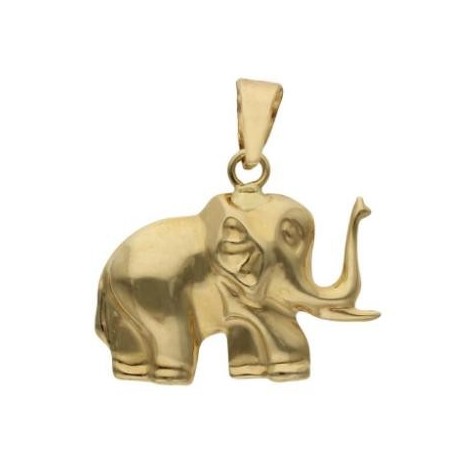Colgante Oro Elefante  - Montero Regalos