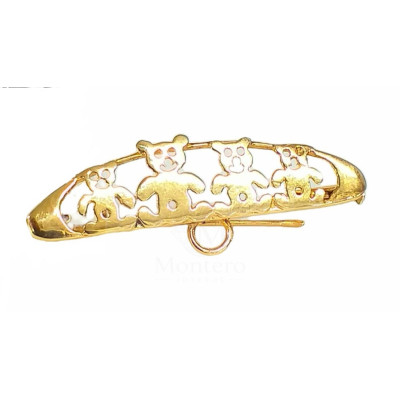 Gold Brooch - Montero Jewelers