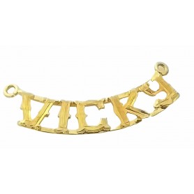 Colgante Oro Nombre VICKY