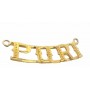 Name Gold Pendant- Montero Jewelers