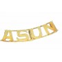 Name Gold Pendant- Montero Jewelers