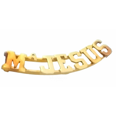 Name Gold Pendant- Montero Jewelers