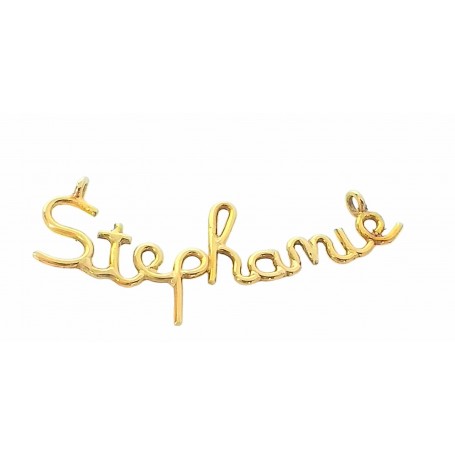 Colgante Oro Nombre STEPHANIE