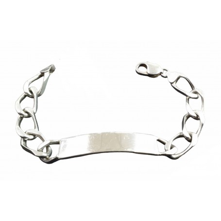 Engravable Silver Bracelet