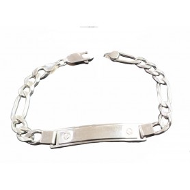 Engravable Silver Bracelet