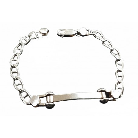 Engravable Silver Bracelet