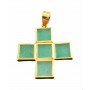 Cruz de Oro y Jade - MONTERO JOYEROS