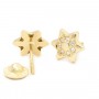 Pendientes Oro Niña Estrella 7,2 mm.  41A 4193 - Montero Joyeros