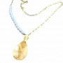Soara Gold Plated Silver Pendant