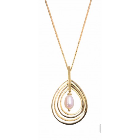 Soara Gold Plated Silver Pendant