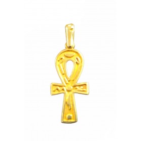 Cruz Oro Egipcia de la Vida