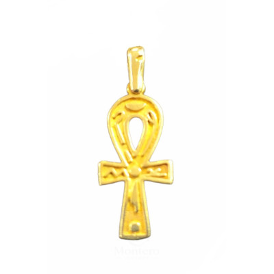 Cruz Oro Egipcia de la Vida